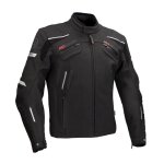 Blouson cuir bering hanson noir mat - s