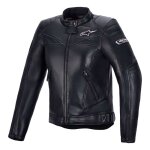 Blouson cuir femme alpinestars revea women black - xs