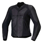 Blouson cuir femme alpinestars stella faster v3 black / black - 38