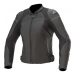 Blouson cuir femme alpinestars stella gp plus r v3 noir / noir - 38