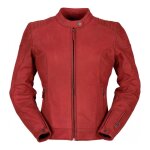 Blouson cuir femme furygan debbie bordeaux - m