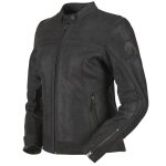 Blouson cuir femme furygan kristen vented noir - s