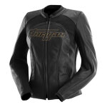 Blouson cuir femme furygan romy noir / or - s