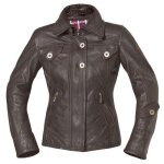Blouson cuir femme held shina chocolat - 34