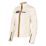Blouson cuir femme icon women tuscadero 3 blanc / or - xs