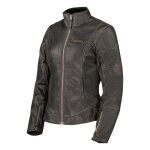 Blouson cuir femme icon women tuscadero 3 noir / or - xs
