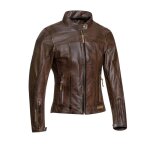 Blouson cuir femme ixon crank air lady marron - s