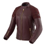 Blouson cuir femme rev it london ladies aubergine - 36