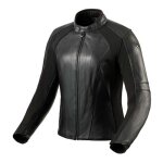 Blouson cuir femme rev'it maci ladies noir - 42