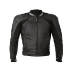 Blouson cuir femme rst blade ii mi - saison noir - 36