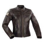 Blouson cuir femme segura funky marron / beige - t1 Blouson cuir femme segura funky marron / beige - t1