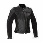 Blouson cuir femme segura lady kroft noir - t0