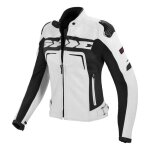 Blouson cuir femme spidi evorider lady blanc - 38