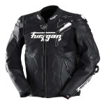 Blouson cuir furygan raptor 3 noir / blanc / blanc - 3xl