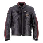 Blouson cuir helstons ace 10 ans noir - s