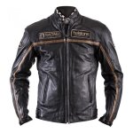 Blouson cuir helstons daytona noir - xs