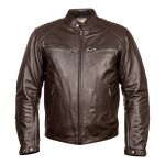 Blouson cuir helstons rocket marron - s Blouson cuir helstons rocket marron - s