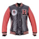 Blouson cuir helstons student motul noir / rouge - m Blouson cuir helstons student motul noir / rouge - m