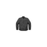 Blouson cuir icon motor head 3 noir - m