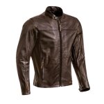 Blouson cuir ixon crank air marron - s