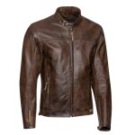 Blouson cuir ixon crank marron - s