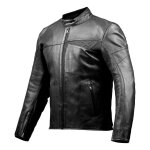 Blouson cuir ixon cranky air noir - s