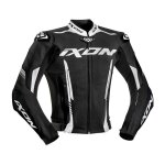 Blouson cuir ixon vortex 2 noir / blanc - s