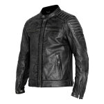 Blouson cuir john doe storm black - l