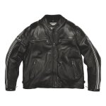 Blouson cuir rag helstons ace big body noir - 7xl