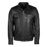Blouson cuir rag helstons benny noir - m