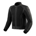 Blouson cuir rev'it ignition 4 h2o noir - l
