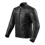 Blouson cuir rev'it sherwood air noir - 46