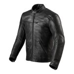 Blouson cuir rev'it sherwood noir - 46