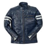 Blouson cuir ride and sons magnificent buffalo skin forest vert - s