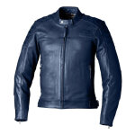 Blouson cuir rst iom tt brandish 2 bleu petrol - s