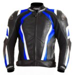Blouson cuir rst pro series cpx - c bleu - 54