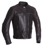 Blouson cuir segura jenner noir / rouge - m