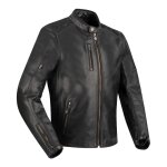 Blouson cuir segura laxey noir - s
