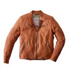 Blouson cuir spidi garage cuir camel - 46