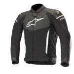 Blouson cuir / textile alpinestars sp x blanc / noir - 48