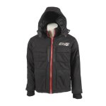 Blouson enfant bud racing stadium hiver noir / rouge - 14 ans