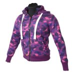 Blouson femme booster kevlar core camo rose - xs