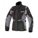 Blouson femme textile alpinestars stella bogota v2 drystar noir / gris