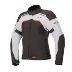 Blouson femme textile alpinestars stella hyper drystar noir / rouge /
