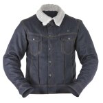 Blouson jean overlap matheo raw - s