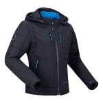 Blouson moto femme bering lady scoop noir - t0