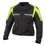 Blouson textile airbag helite vented jaune fluo - xl Blouson textile airbag helite vented jaune fluo - xl