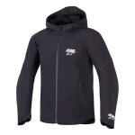 Blouson textile alpinestars aeroshell wp black / black - m
