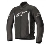 Blouson textile alpinestars t - faster air noir / blanc - m