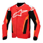 Blouson textile alpinestars t - gp air bright red / red fluo / black - s